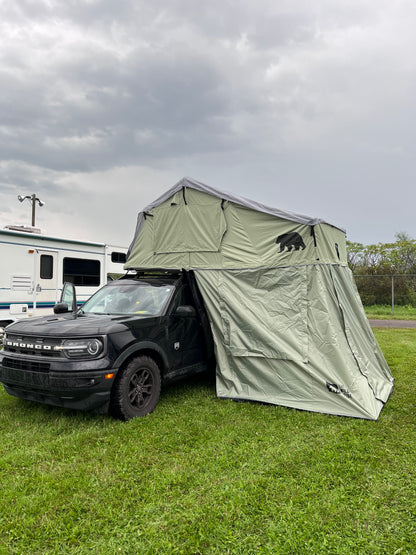 Revelstoke XE 3-4 People Rooftop Tent with Annex