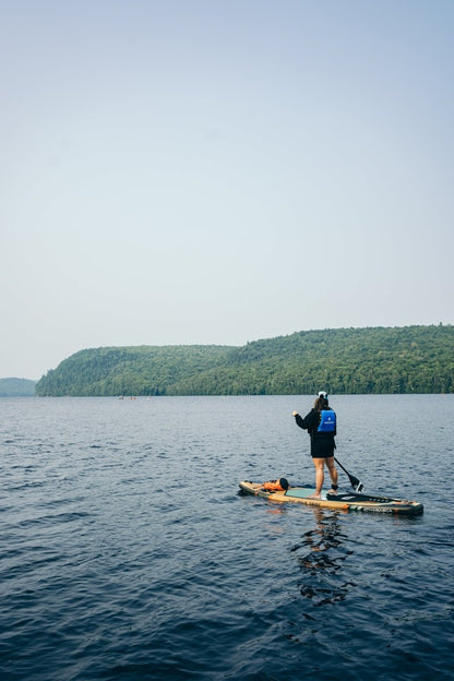 Planche de paddle gonflable verte Athabasca 11' - The Wild Tribe