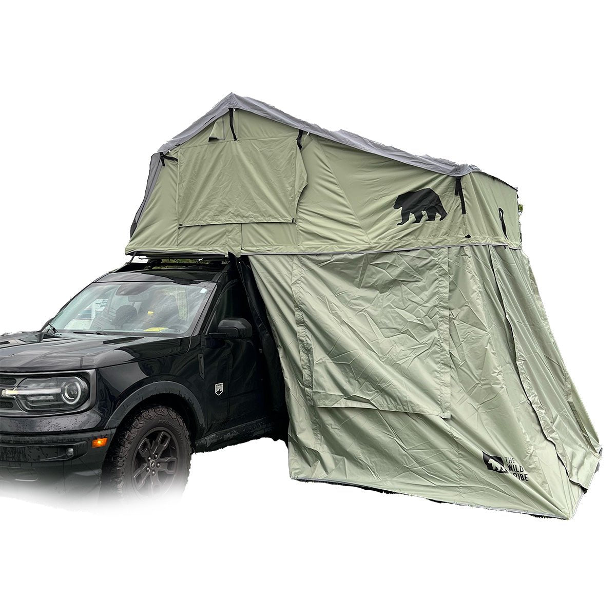Chic Choc XE Rooftop Tent Annex Green