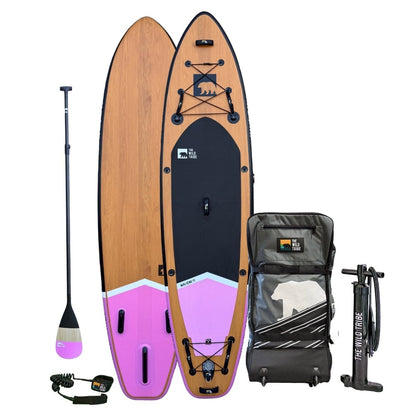 Maligne 11' - Planche de paddle gonflable - pagaie en carbone & 20 PSI - The Wild Tribe