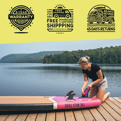 Planche de paddle gonflable Maligne 11' - The Wild Tribe