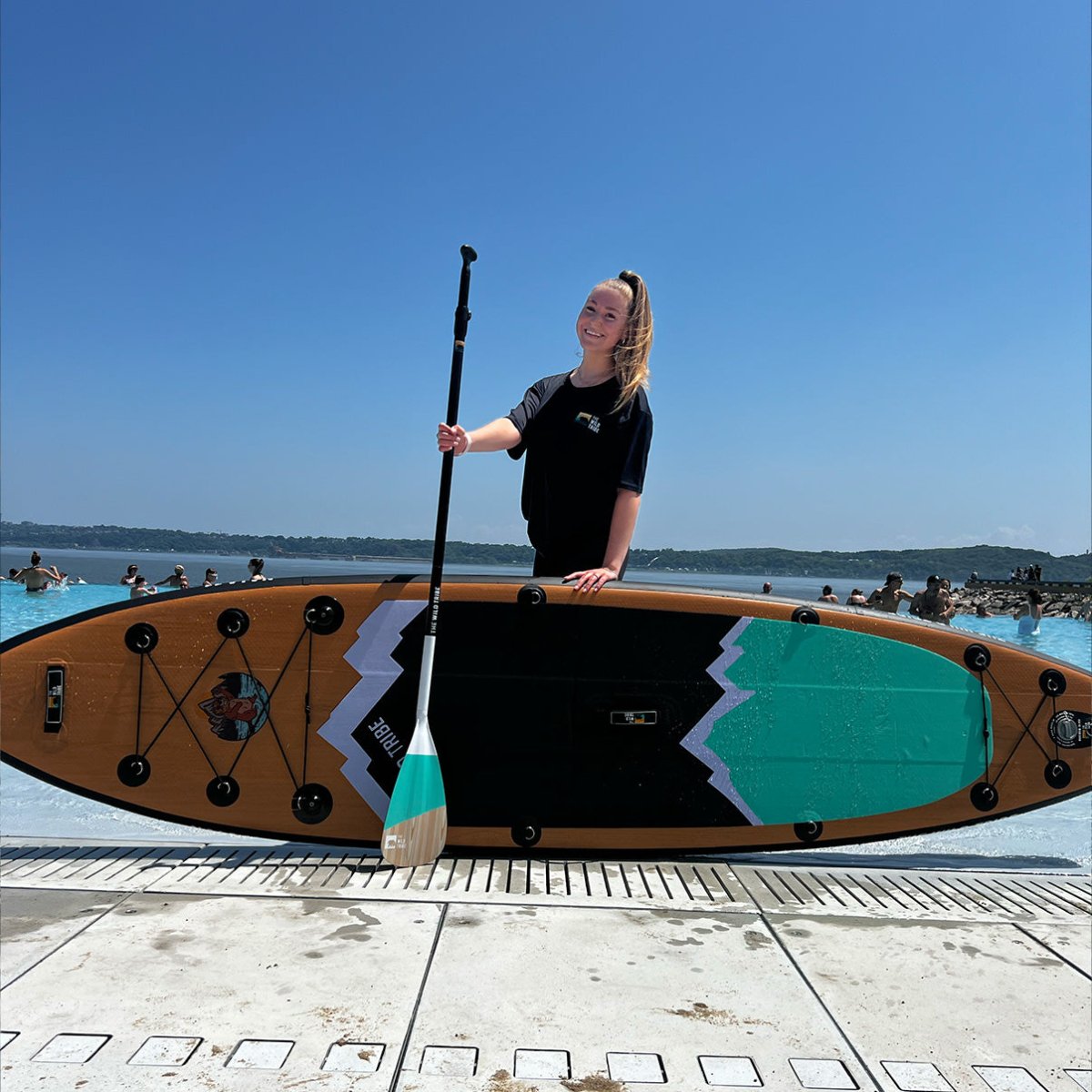 Naïa 10 (2024) : planche de paddle gonflable premium polyvalente de touring 10' - The Wild Tribe