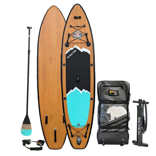Naïa 10' Inflatable Paddleboard - Carbon Paddle & 20PSI - The Wild Tribe