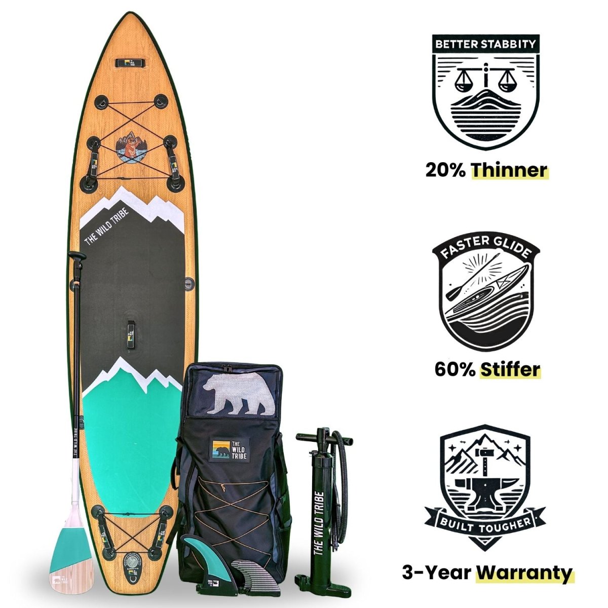 Naïa 11 - Blend of Stability & Speed | Carbon Paddle & 20PSI