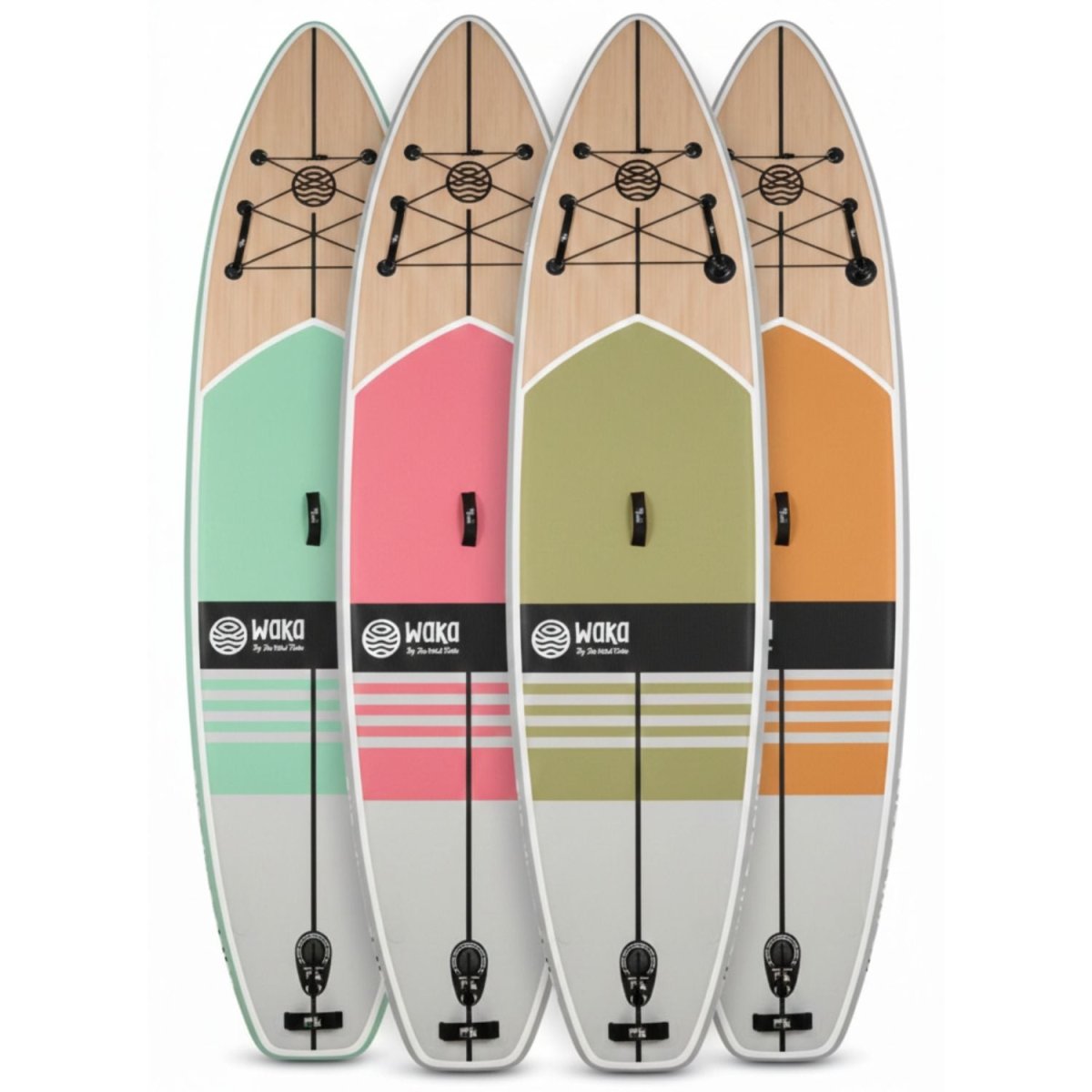 Nomad XL 11' - Paddleboard gonflable d'entrée de gamme avec stabilité renforcée - The Wild Tribe