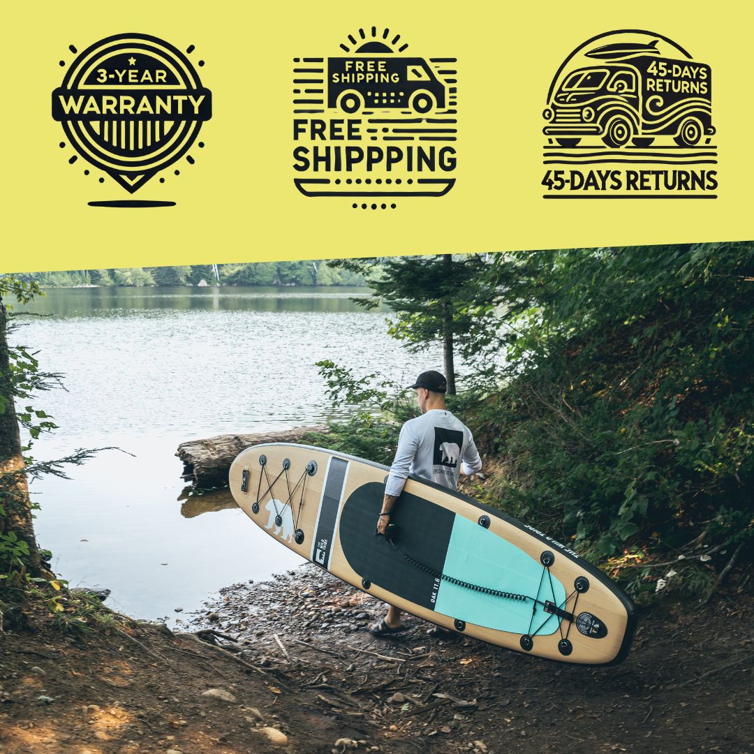 Planche de paddle gonflable Oak 11'6" - The Wild Tribe
