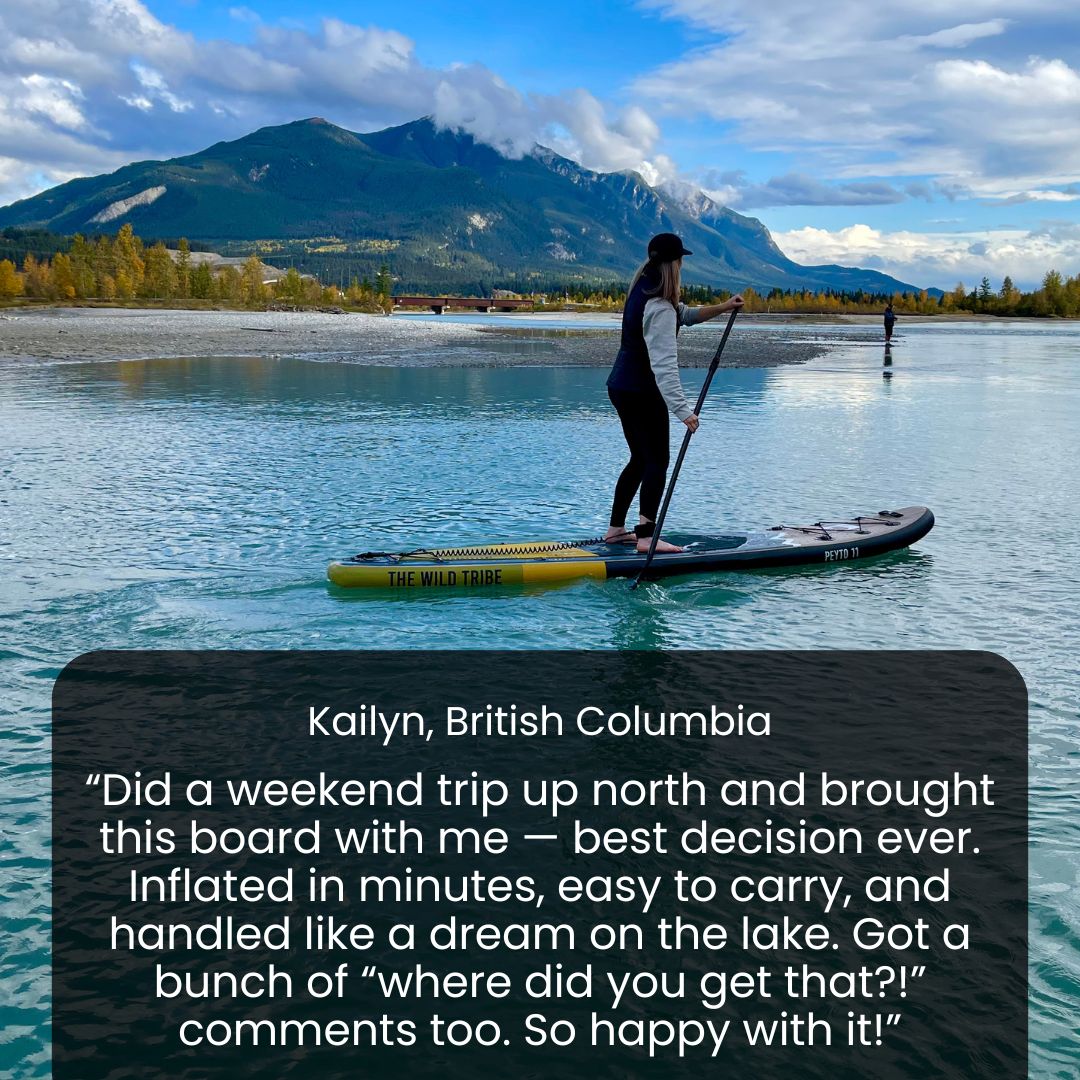 Peyto 10' Inflatable Paddle board - The Wild Tribe