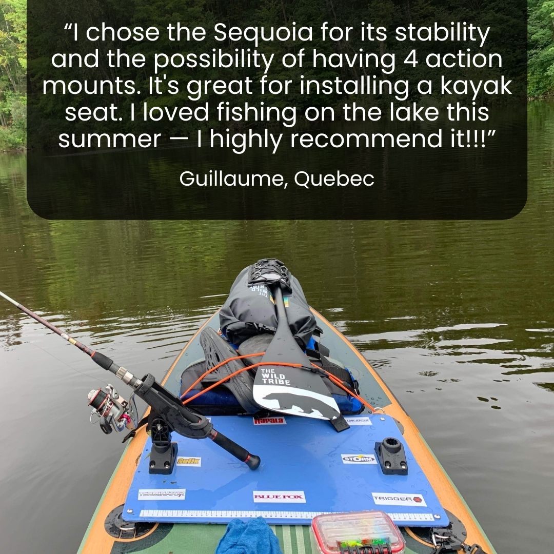 Sequoia XL 11' Green Inflatable Paddle board - The Wild Tribe