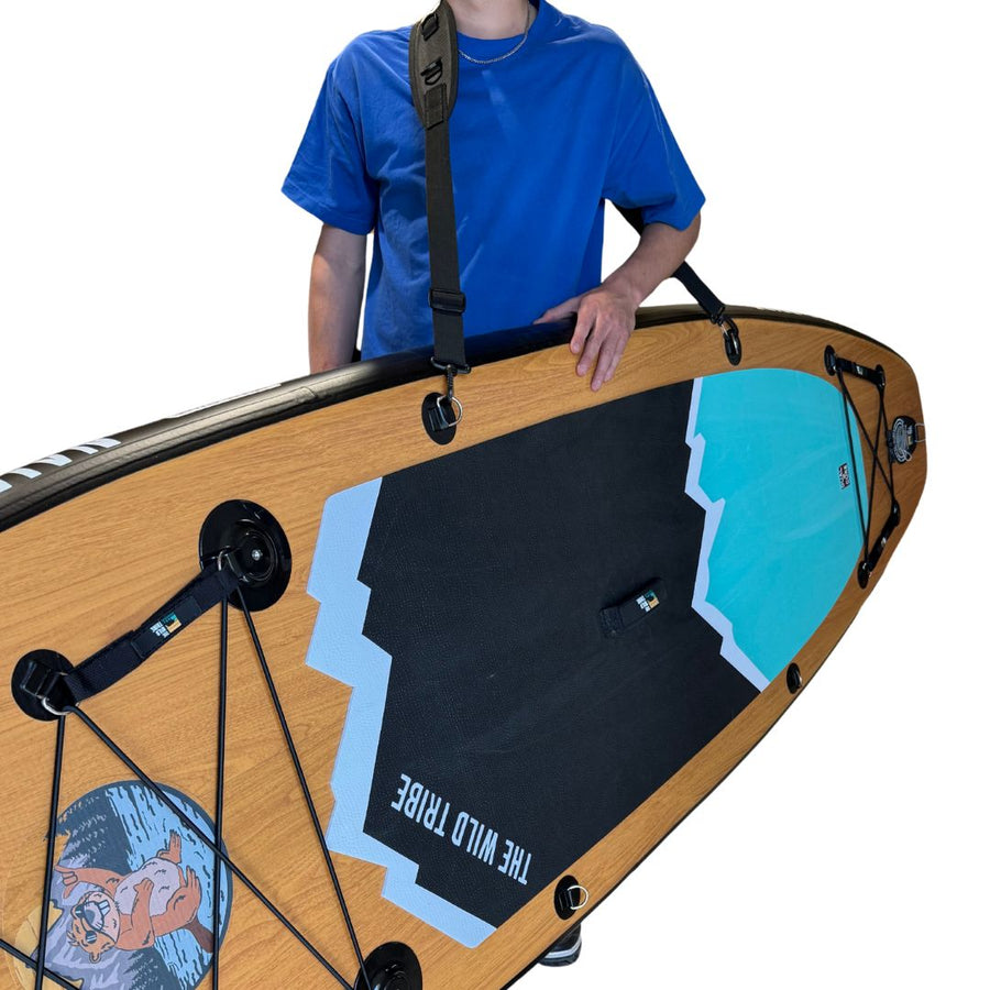 Versatile Paddleboard Shoulder Strap: Carry with Confidence & Comfort - The Wild Tribe