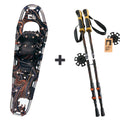 Winter Exploration Kit: Kootenay snowshoe & Ascent trekking poles - The Wild Tribe
